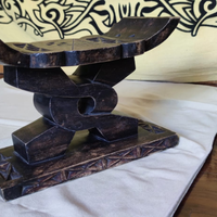 Sgabello Ashanti "Wisdom Knot" del Ghana anni '50