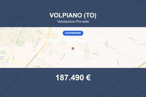 Immobile in asta di 1246 m² a Volpiano