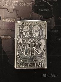 Accendino Zippo Zodiac Gemini 1997