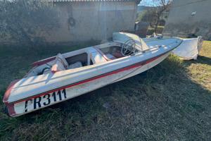 Motoscafo barca anni 60