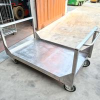 carrello di trasporto a piattaforma usato