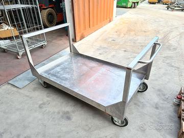 carrello di trasporto a piattaforma usato