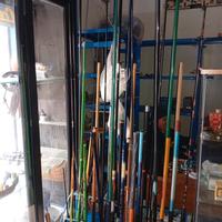 Stock articoli da pesca e subacquea 