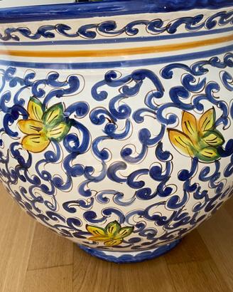 Cachepot di ceramica di Vietri