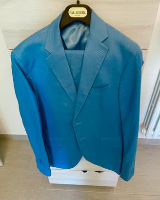 Completo elegante Bottega del Sarto azzurro - Tg46