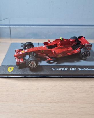 Ferrari F2007 Kimi Räikkönen F1 + fascicolo