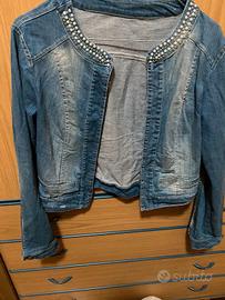 giacca denim donna