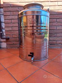 Contenitore olio Inox Olivari 50 lt