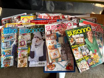 Giornali ricamo punto croce