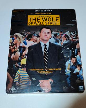 The Wolf of Wall Street Steelbook Limited blu ray 