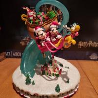 disney store decorazione luminosa slitta natale *A