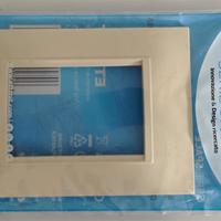 Placca compatibile bTicino serie Living "Sabbia"