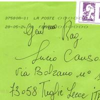 Raccolta di francobolli annullati