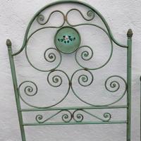 letto in ferro battuto singolo 