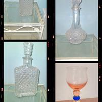 bottiglie liquore e flute 