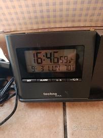 Sveglia techno Line proiettore Radiocontrollata