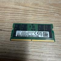 Samsung DDR5 32gb SODIMM PC5-4800B 1x32gb 2Rx8