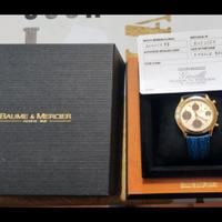 Orologio Baume&Mercier oro 18 carati chrono