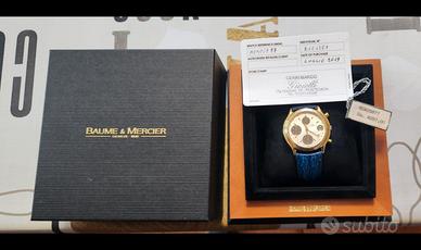 Orologio Baume&Mercier oro 18 carati chrono