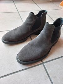 Polacchino uomo grigio scamosciato 43