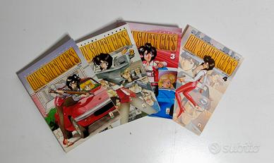 Manga Gun Smith Cats 1-4