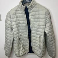 Piumino 100 grammi grigio, taglia L