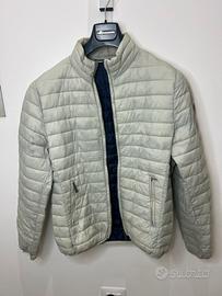 Piumino 100 grammi grigio, taglia L