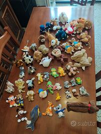 peluche pupazzi stock lotto