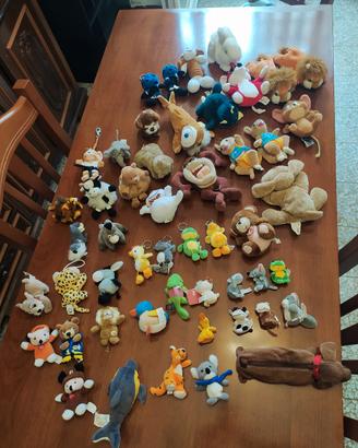 peluche pupazzi stock lotto