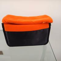 Custodia fotocamera e obiettivo 