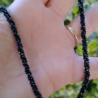 Collana tre fili torchon