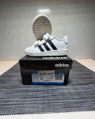 👟 Adidas Originali Grand Court Bambino Numero 25