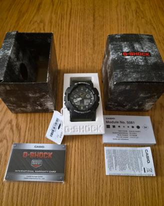 CASIO G-SHOCK GA-100TU-1A3ER NUOVO MAI indossato
