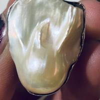 Anello in Argento 925 con pietra Madre Perla