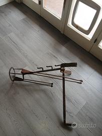 alare per camino 1 pezzo 