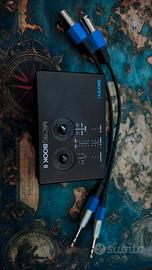 MOTU Microbook II + 2 Cavi Pro XLR/Jack Bilanciati