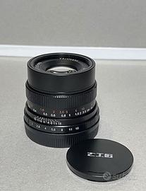 7artisan E 35mm F2 black per Sony obiettivo