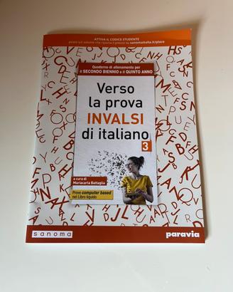 Libro invalsi italiano Ultimo anno