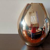 Vaso in vetro laccato a mano