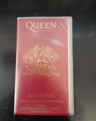 Videocassette QUEEN e BOB MARLEY