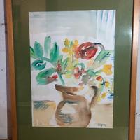 Dipinto acquerello vaso