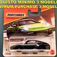 Matchbox Porsche 911 Targa verde