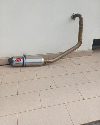 scarico dominetor per yamaha r125 2014/2018 