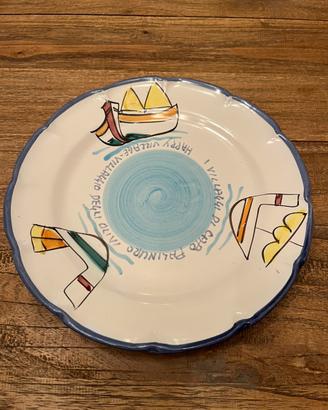 F.llo Solimene Vietri ceramica piatto da portata