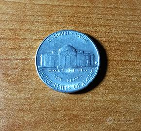 Five cents dollar 1964 Monticello "D" raro