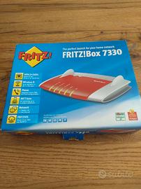 FRITZ!Box 7330 Modem Router WiFi ADSL funzionante