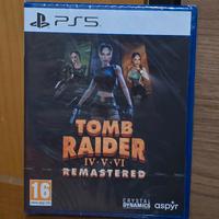 NUOVO Tomb Raider Remastered IV - V - VI PS5
