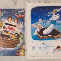 Calendario  Nutella Ferrero dell'anno 2005,m