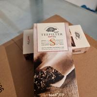 Filtri per tè e tisane in metallo e in tessuto