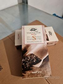 Filtri per tè e tisane in metallo e in tessuto